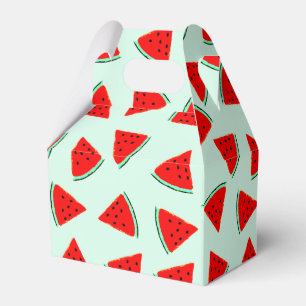 Watermelon Pattern Triangles Favour Box