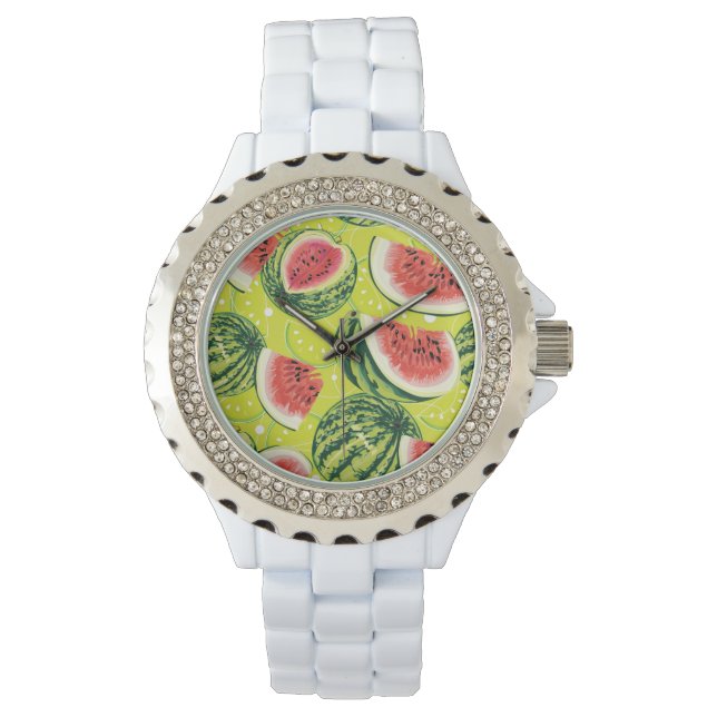 Watermelon Pattern Watch (Front)