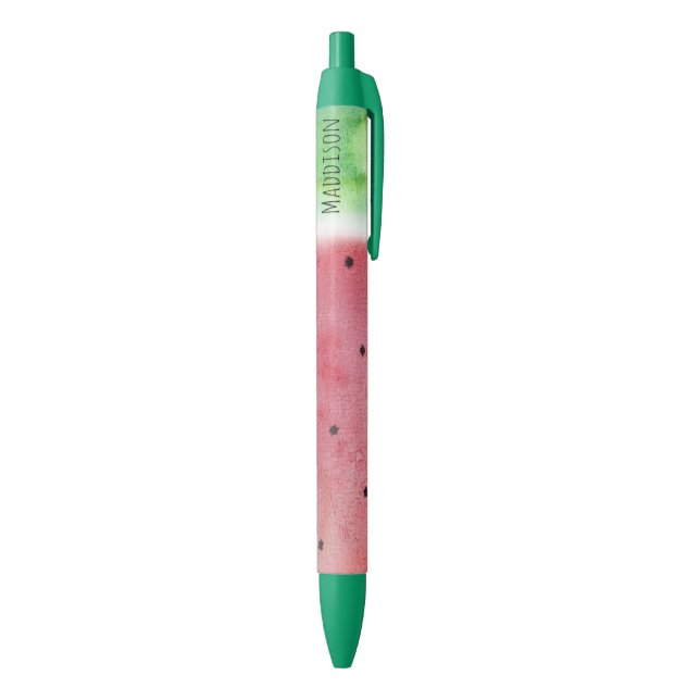 Watermelon Pen, Personalised Watermelon Pen (Bottom (Vertical))