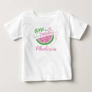 Watermelon Personalised Pink Birthday Shirt