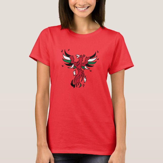 Watermelon Phoenix T-Shirt (Front)