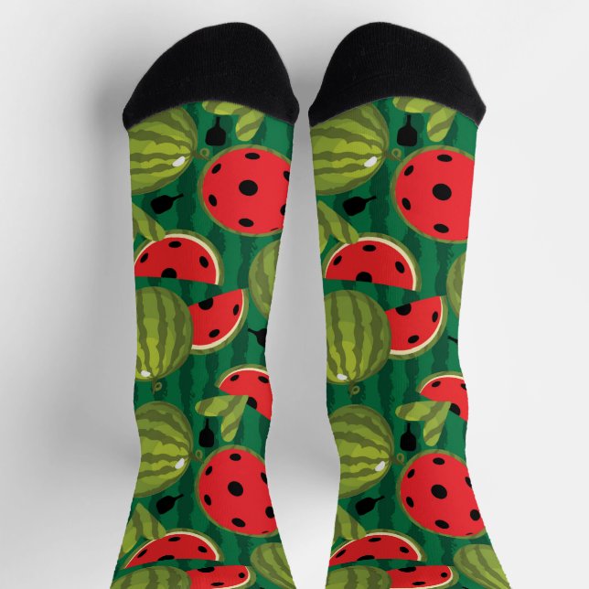 🍉Watermelon 🍉pickleball Socks (Top)