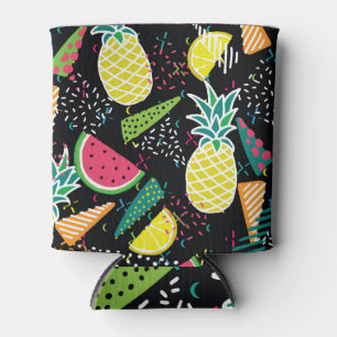 Watermelon Pineapple: Geometrical Seamless Pattern Can Cooler