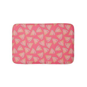 Watermelon Pink Bath Mat