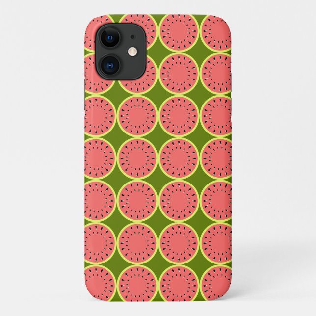 Watermelon Pink Multi iPhone case (Back)