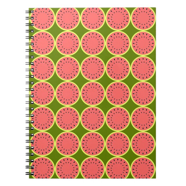 Watermelon Pink Multi Notebook (Front)