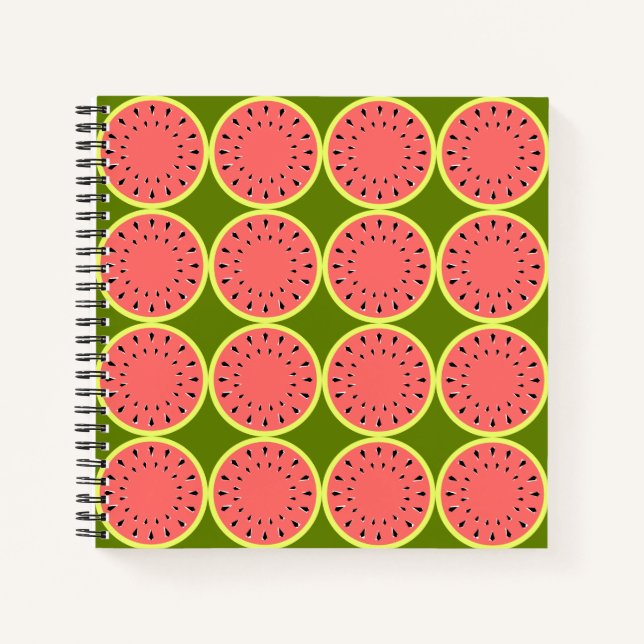Watermelon Pink Multi Notebook (Front)