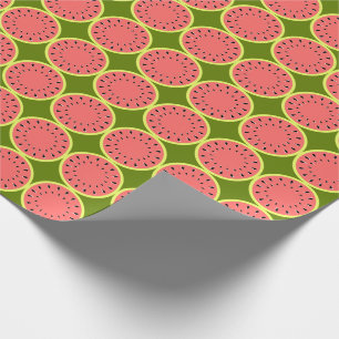 Watermelon Pink Multi wrapping paper