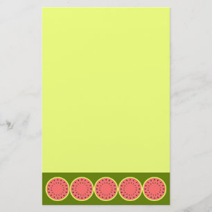 Watermelon Pink Stationery