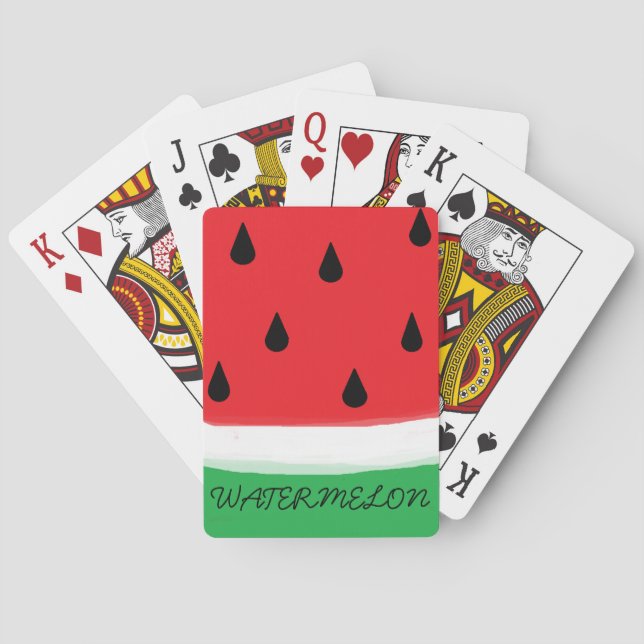 Watermelon Playing Cards (Back)