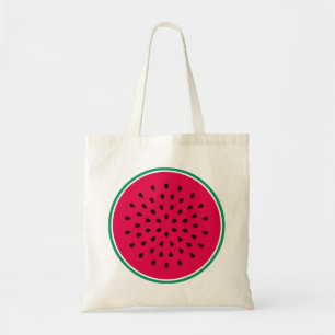 Watermelon pop art tote bag