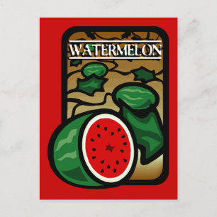 Watermelon Postcard