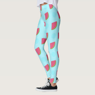 Watermelon Print Leggings
