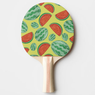 Watermelon Print Ping Pong Paddle