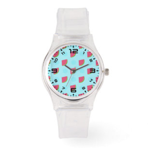 Watermelon Print Watch