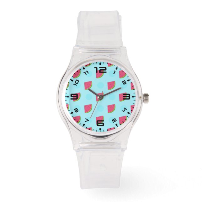 Watermelon Print Watch (Front)