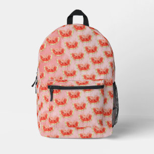 Watermelon Printed Backpack