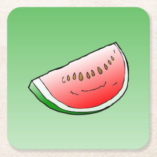 Watermelon Pulp board coaster