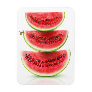 Watermelon pyramid magnet