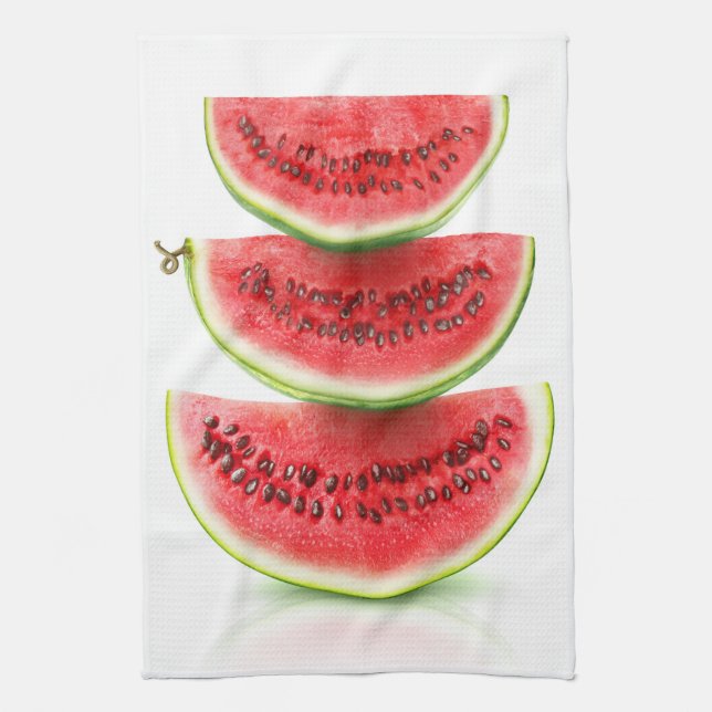 Watermelon pyramid tea towel (Vertical)