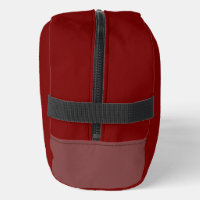 Watermelon Red Grooming  Toiletry Bag 