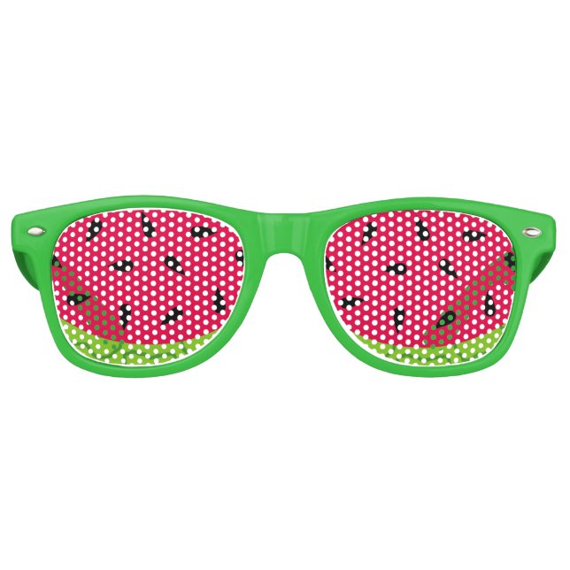 Watermelon Retro Sunglasses (Front)