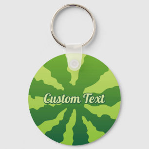 Watermelon Rind Keychain