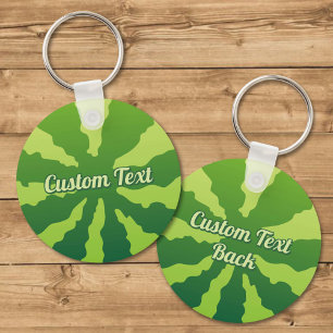 Watermelon Rind Keychain