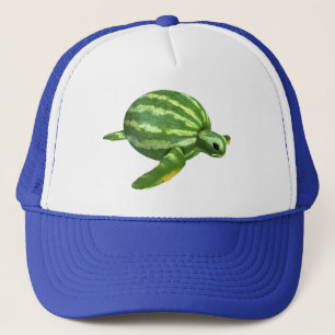 Watermelon Seaturtle Trucker Hat
