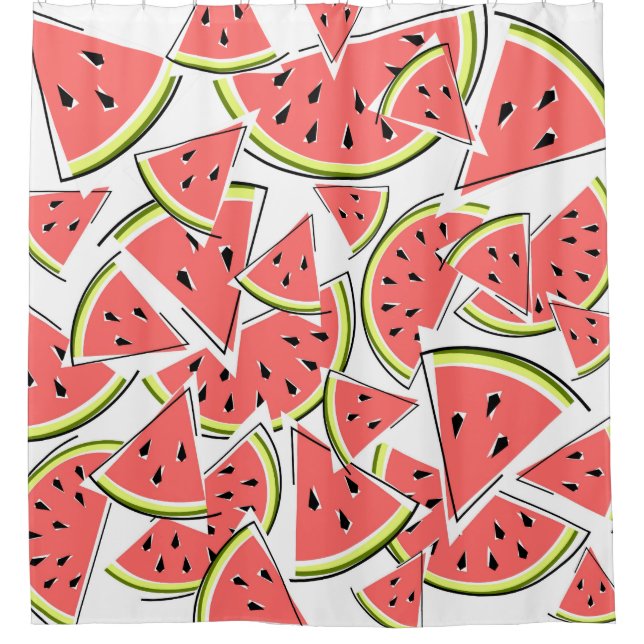 Watermelon shower curtain (Front)