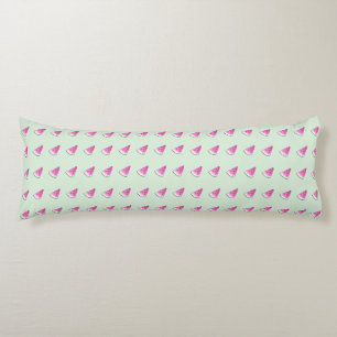 Watermelon slice body cushion