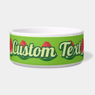 Watermelon Slice Bowl