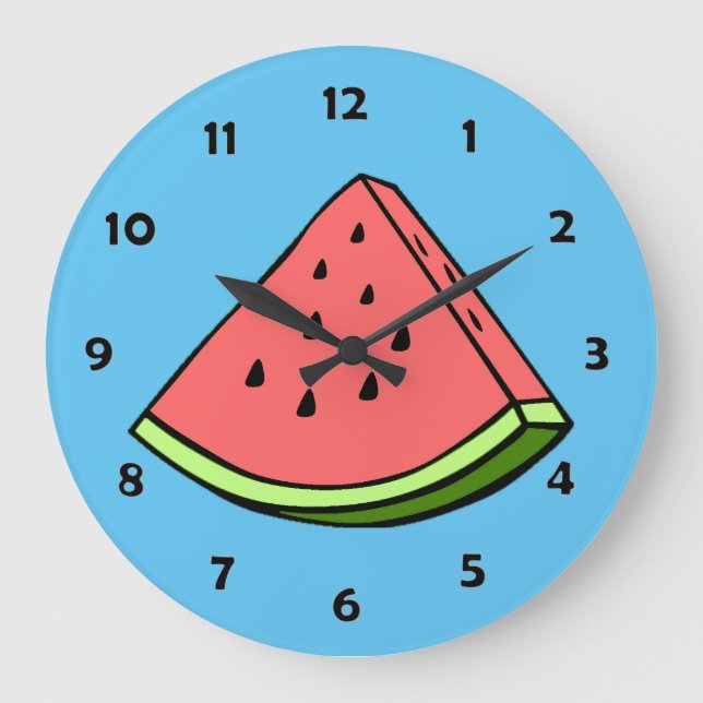 Watermelon Slice Clock (Front)