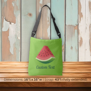 Watermelon Slice Crossbody Bag