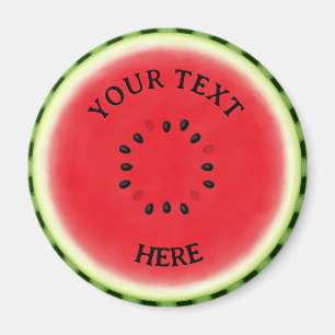 Watermelon Slice Custom Magnet