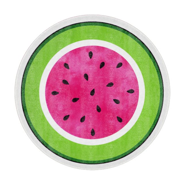 Watermelon Slice Cutting Board (Front)
