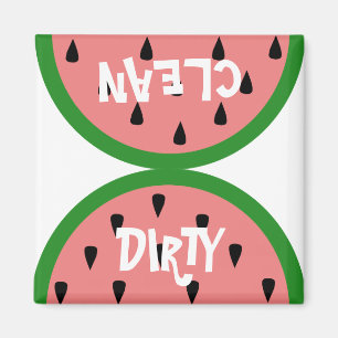 Watermelon Slice Dirty/Clean Magnet
