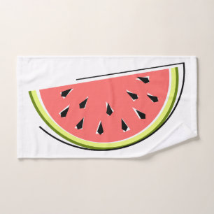 Watermelon Slice Hand Towel