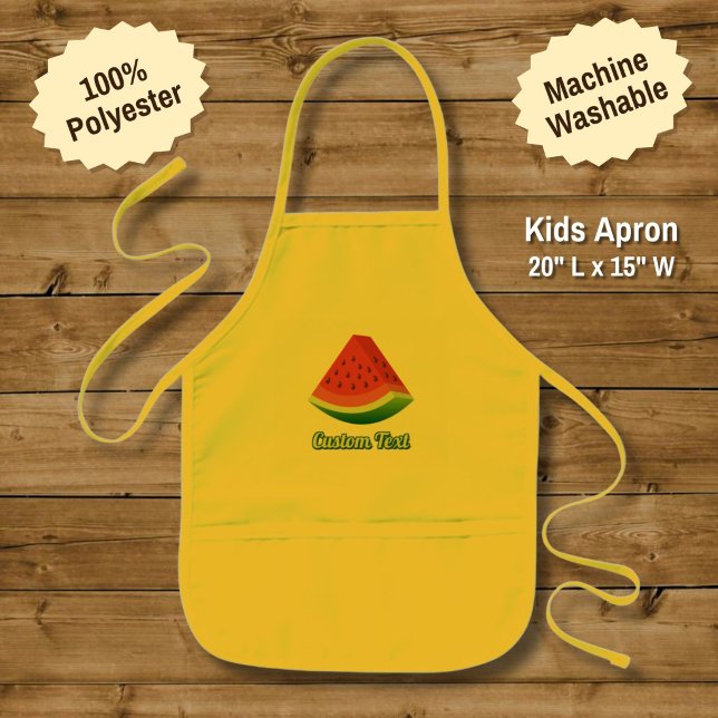 Watermelon Slice Kids' Apron (Creator Uploaded)