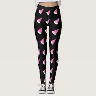 Watermelon slice leggings