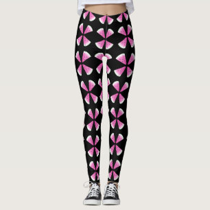 Watermelon slice leggings