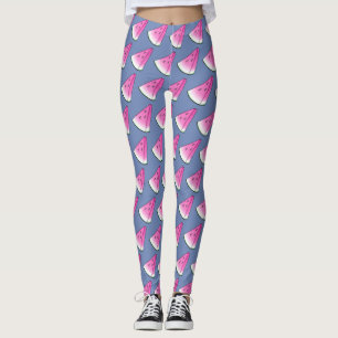 Watermelon slice leggings
