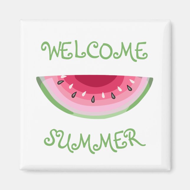 Watermelon Slice Magnet (Front)