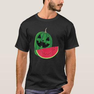 Watermelon Slice Melon Lazy Halloween Costume T-Shirt