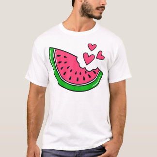 Watermelon Slice Melon Summer Vacation Season Frui T-Shirt