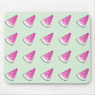 Watermelon slice mouse mat
