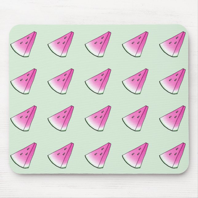 Watermelon slice mouse mat (Front)