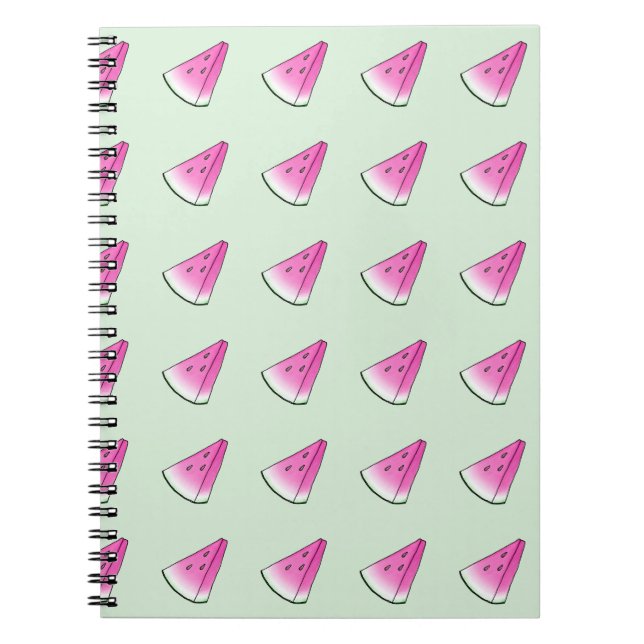 Watermelon slice notebook (Front)