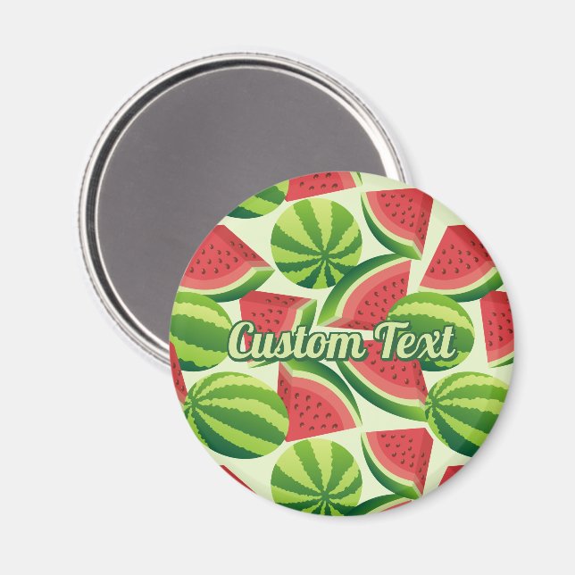 Watermelon Slice Pattern Magnet (Front/Back)