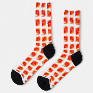 Watermelon Slice Pattern – Seamless Summer Fruit o Socks